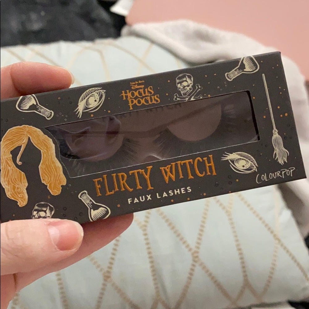 Colourpop lashes from hocus pocus